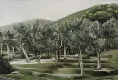 Franz Baumgartner, Senza titolo, 1998, oil on canvas