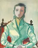 Figura by Virgilio Guidi, 1957, oil on canvas, offered Jun 2018