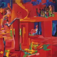 Autobiografia di un single felice by Marco Cingolani, 2002, oil on canvas, offered Jun 2018