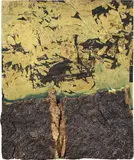 Roberto Crippa, Senza titolo, 1968, collage on panel