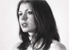 Jason Brooks, Victoria, 2002, acrylic on lino