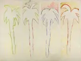 Senza titolo by Mario Schifano, 1990, acrylic on pvc preparato al computer, offered Jun 2018