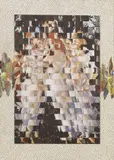 Jiří Kolář, Raseni Jara, 1988, collage on panel