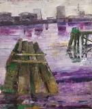 Giovanni Frangi, Senza titolo, oil on canvas