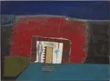 Mimmo Paladino, Il castello, 1999, oil and mixed media on canvas