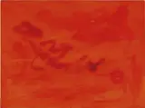 Cangiante rosso by Giulio Turcato, oil and mixed media on canvas, offered Jun 2018