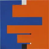 Bruno Munari, Senza titolo, 1995, collage on card
