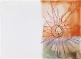 Francesco Clemente, Untitled (Jamaican Suite), 1990, watercolour on paper