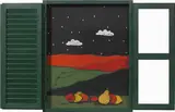 Persiana by Tano Festa, 1985, enamel and acrylic on legno, offered Jun 2018