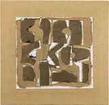 Conrad Marca-Relli, Senza titolo, 1960, collage and mixed media on canvas