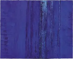 Eden Blu by Marcello Lo Giudice, 2014, oil and pigment on canvas, offered Jun 2018