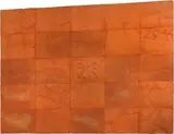 Luigi Mainolfi, Muro del pensiero (dritto), 1988, Bassorilievo in terracotta