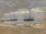 Siebe Johannes ten Cate, Marina, 1902, pastel on paper