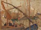 Giovanni March, Velieri nel porto