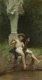 Eduardo Dalbono, La Nuova Arcadia (Pastore violinista)