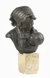 Maternità by Sabatino de Angelis, scultura in bronze, offered Apr 2018