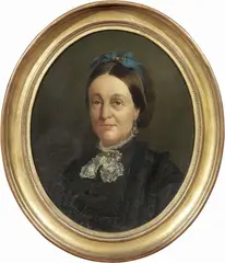 Louis Guy, Ritratto di signora, 1870, oil on canvas