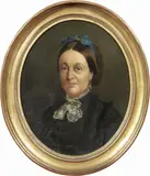 Louis Guy, Ritratto di signora, 1870, oil on canvas