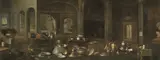 Natura morta con interno di cucina by Gian Domenico Valentino, oil on canvas, offered Apr 2018