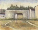 Ottone Rosai, Prato deserto