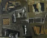 Composizione by Mario Sironi, oil on canvas, offered Dec 2017