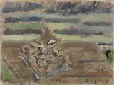 Natura morta con cartoccio di pesci by Filippo de Pisis, 1946, oil on canvas, offered Dec 2017