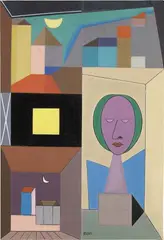 Sogno di una notte d'estate by Atanasio Soldati, 1947, oil on canvas, offered Dec 2017