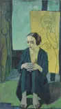 Felice Casorati, Modella nello studio (Figura)