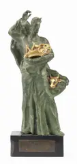 Dimitri Mitropoulos by Antonio Berti, 1954, scultura in bronze, offered Oct 2017