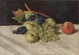 Natura morta by Cafiero Filippelli, oil on compensato, offered Oct 2017