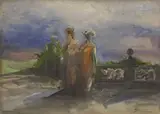 Pompeo Mariani, Sul belvedere