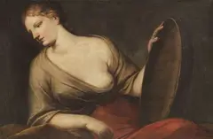 Antonio Bellucci, La vestale Tuccia con il setaccio, oil on canvas