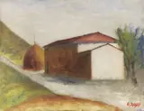 Ottone Rosai, Casa e pagliaio