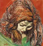 Volto di donna by Renato Guttuso, 1963, oil on canvas, offered May 2017