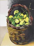 Cesto di limoni by Renato Guttuso, 1969, oil on canvas, offered May 2017