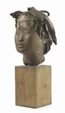 Giacomo Manzù, L'orientale, scultura in bronze