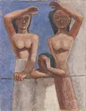 Massimo Campigli, Donne al sole (L'attesa)