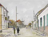 Maurice Utrillo, Le village d'Arvert (Charente-Maritime)