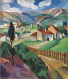 René Paresce, Paesaggio