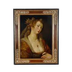 Jan Nagel, Giunone - Fine XVI secolo Inizi XVII secolo., dipinto oil on panel