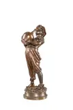 Costantino Barbella, Grande scultura in bronzo "Su su...."