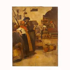 Coppia di innamorati alla festa by Alessandro Milesi, offered Jun 2025