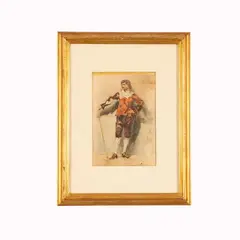 Gentiluomo con bastone da passeggio by Giuseppe Cassioli, offered Jun 2025
