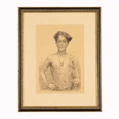 Giovinetto in costume by Basilio Cascella, offered Jun 2025