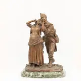 Costantino Barbella, Scultura in bronzo "Il ritorno del soldato"
