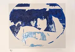Giosetta Fioroni, Doppio Liberty Blue, Esemplare
