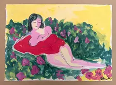 Nudo esotico by Walasse Ting, offered Dec 2024