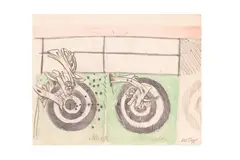 Lucio Del Pezzo, I Bersagli, 1963