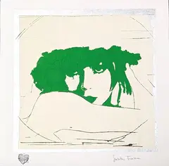 Doppio Liberty Verde by Giosetta Fioroni, Esemplare, offered Dec 2024