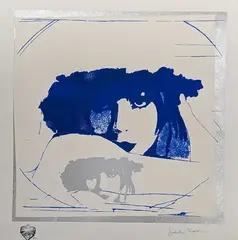 Doppio Liberty Blu e Argento by Giosetta Fioroni, Esemplare, offered Dec 2024